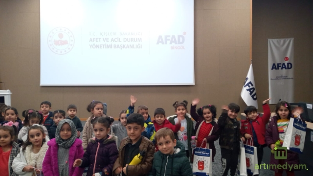 Miniklerden AFAD’a Ziyaret