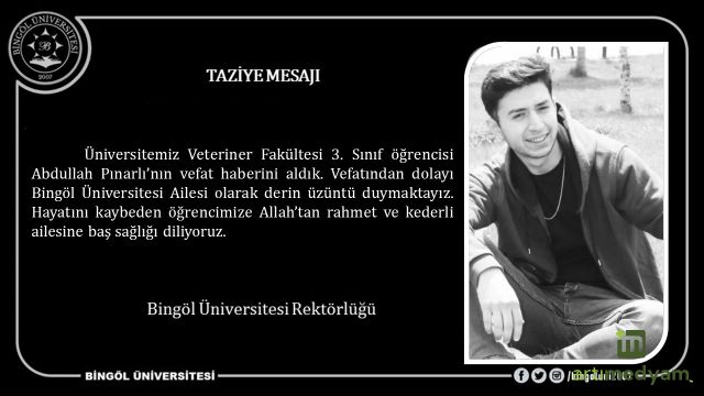 BÜ öğrencisi, trafik kazasında hayatını kaybetti