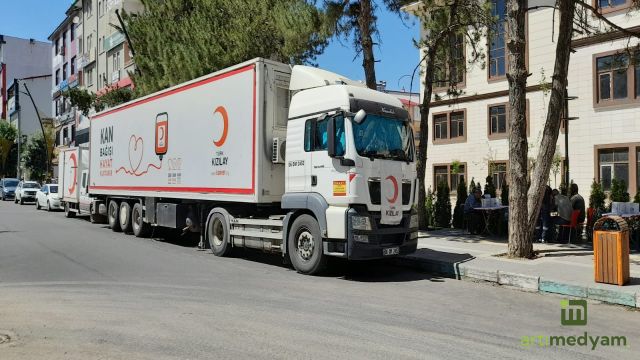 Kızılay Kan Bağış Tırı Bingöl’de