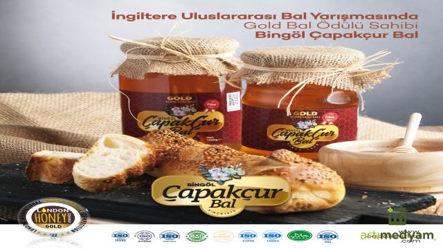 Çapakçur Bal’a İngiltere’den Ödül