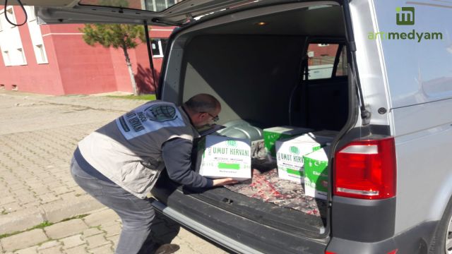 Umut Kervanı, 660 aileye yardımda bulundu