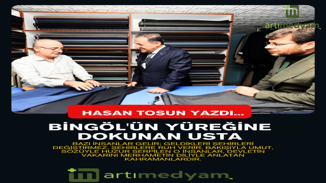 Bingöl'ün Yüreğine Dokunan Usta