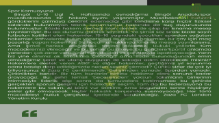 Zaza FC'den Zehir Zemberek Açıklama