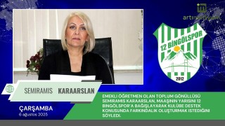 Maaşının Yarısını 12 Bingölspor’a Bağışladı